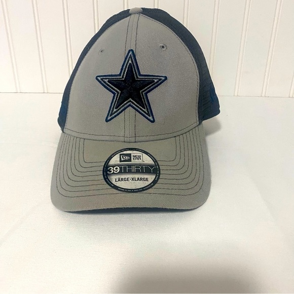 NFL NewEra Dallas Cowboys Two Tone 39THIRTY  Fitted Cap Cap Large-Extra Large - Picture 1 of 9